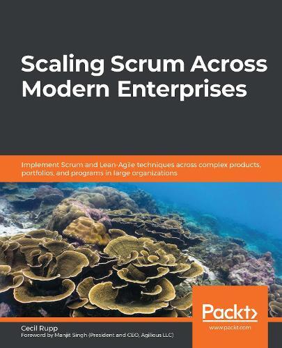 Cecil Rupp Scaling Scrum Across Modern Enterprises (taschenbuch)