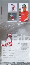 Original Autogramm Biathlon Fritz Pinter