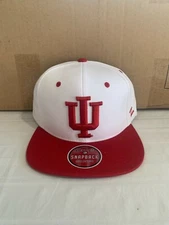 Indiana Hoosiers NCAA Zephyr White Two Tone Adjustable Snapback Hat