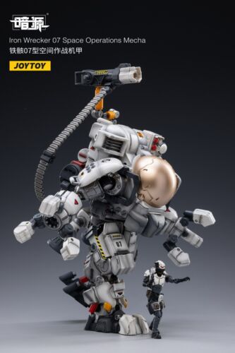 Figura 1/25 robot y piloto JOYTOY JT2207 Iron Wrecker 07 Space Operations Mech 9" - Imagen 5 de 10