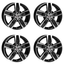 4 Autec QUANTRO Winter Felgen 6x15 5x130 SWP für Mercedes-Benz Sprinter lackiert