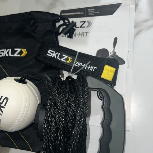 SKLZ Zip-N-Hit Pro Baseball Batting Trainer - Black - Picture 7 of 8