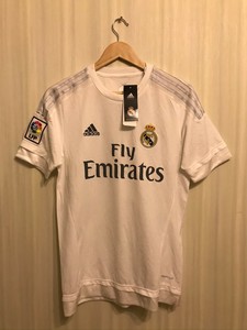 5 5 Real Madrid 2015 2016 Home Sz S Adidas Shirt Jersey Maillot Football Soccer Ebay