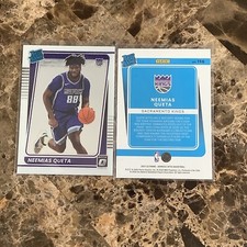 2021-22 Panini Donruss Optic Neemias Queta Base Rated Rookie #156 Kings RC B-16