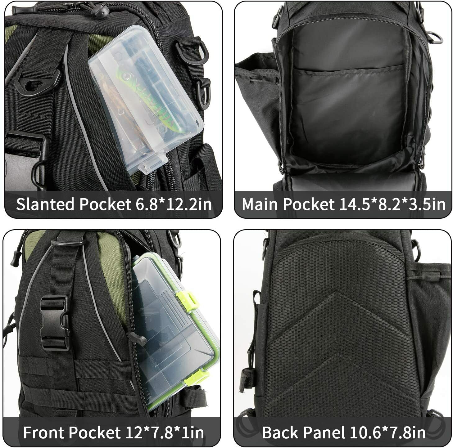 ghosthorn fishing tackle backpack storage bag