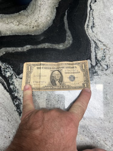 1935 Series E Silver Certificate 1 One Dollar Bill Rare Misprint 1935-series-e-silver-certificate-1-one-dollar-bill-rare-misprint