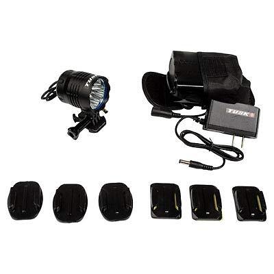 Tusk Helmet Light Kit One Light One Battery