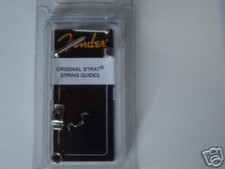 FENDER ORIGINAL STRAT GUITAR STRING GUIDES W SCREWS