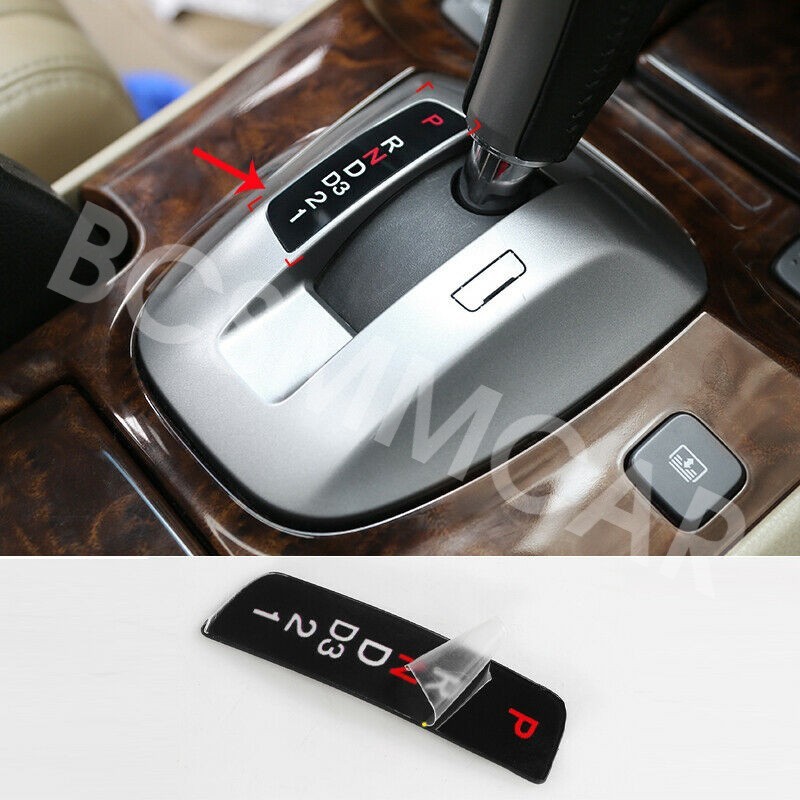 Fit For Honda Accord 2008-2013 Vehicle Center Gear Stick Selector Sticker Trim