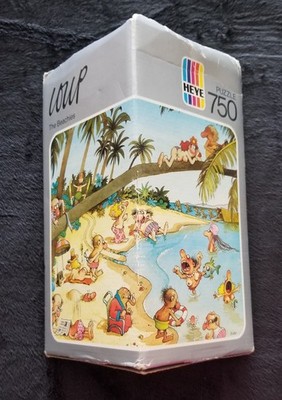 Heye Puzzle 750 by Loup The Beachies 1985 Germany Puzzle Pcs in Original Bag