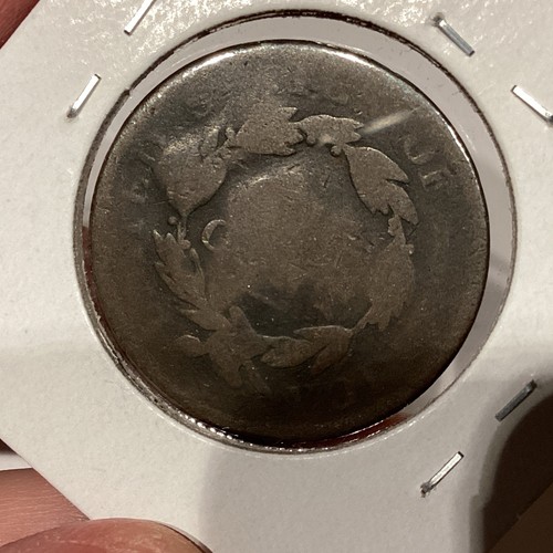 1820 Large Cent Counterstamped New York - Picture 7 of 7