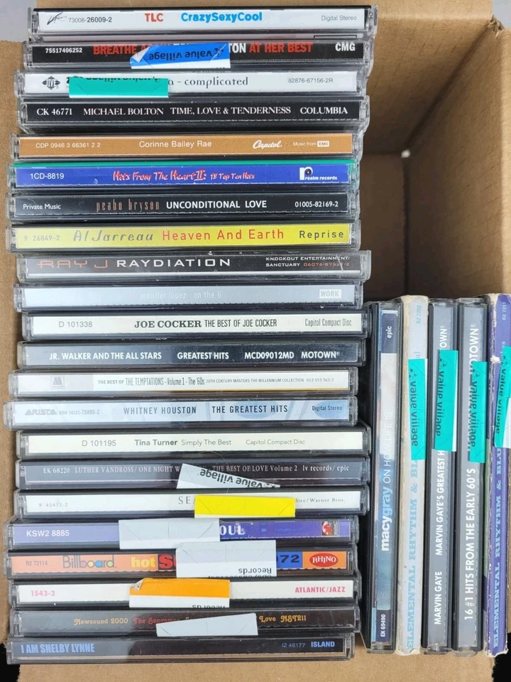 Lot Of 20+ R&B Soul CDs- Rhythm Blues Motown New Jack Swing Doo-Wop *FREE SHIP* Foto 3 de 4