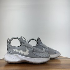 Big Kids Nike Flex Runner 3 Wolf Gray Athletic Running Shoes Sneakers Size 2 Y