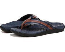 Vionic Men's Tide II Leather Toe Post Sandals - All Size