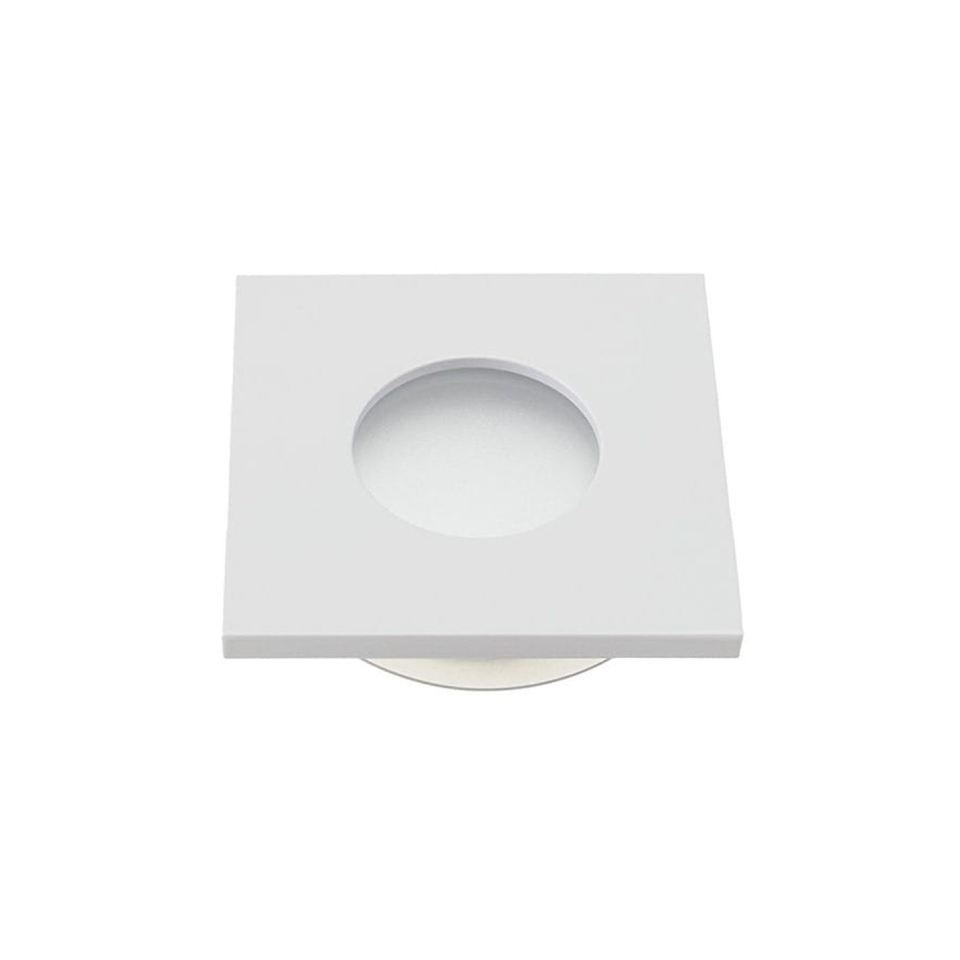 Ceiling Eyelet Square IP44 White EKZ282