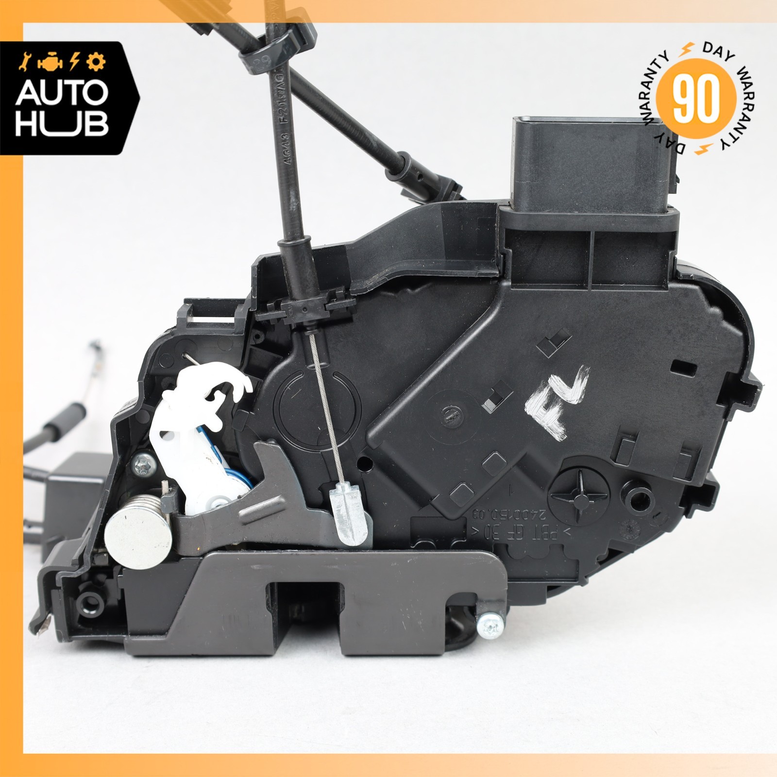 13-16 Aston Martin DB9 Left Door Lock Latch Actuator w/ Lock 6F6AA21813BC OEM