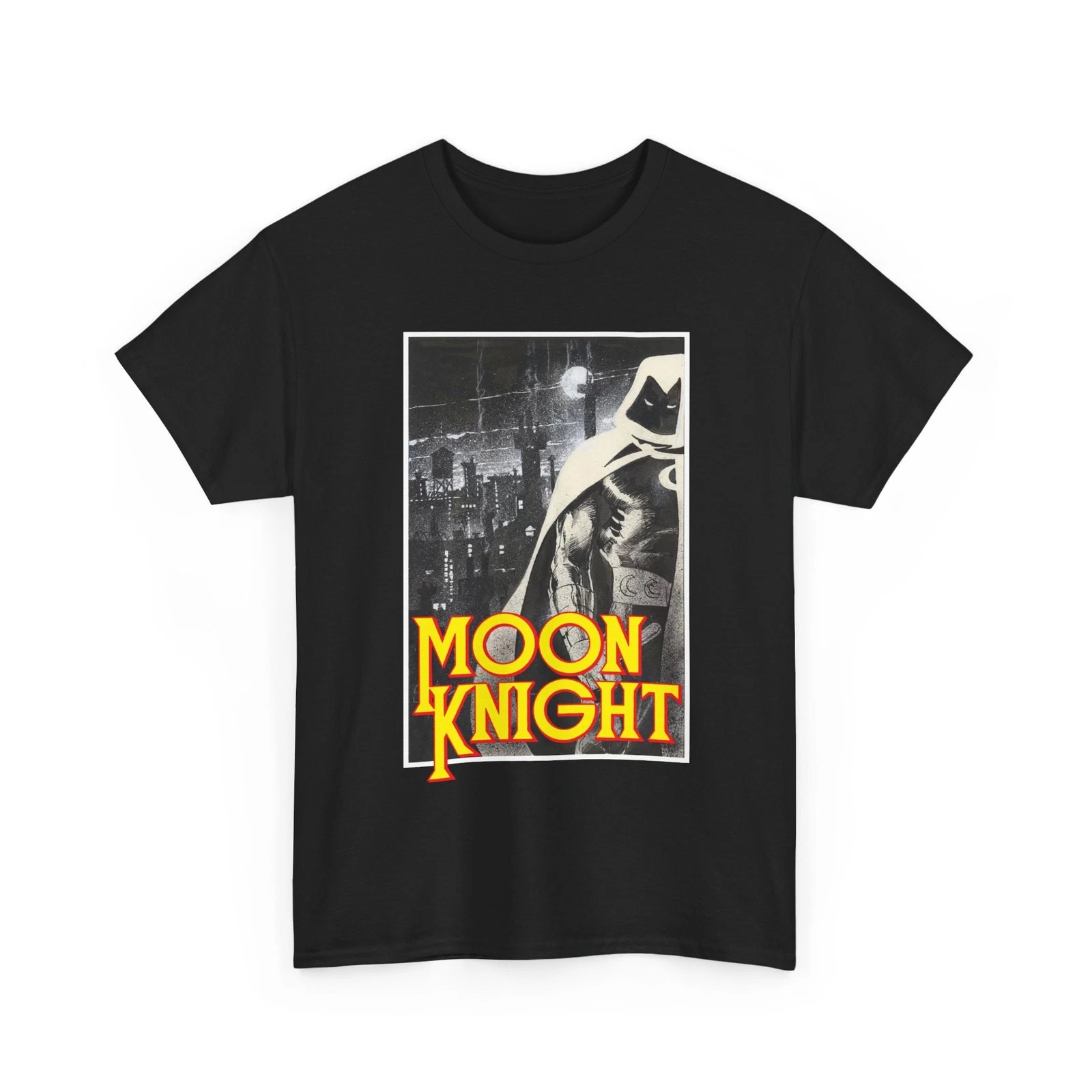 Moon Knight T-Shirt - Bill Sienkiewicz Art - Marvel Comics 1980s