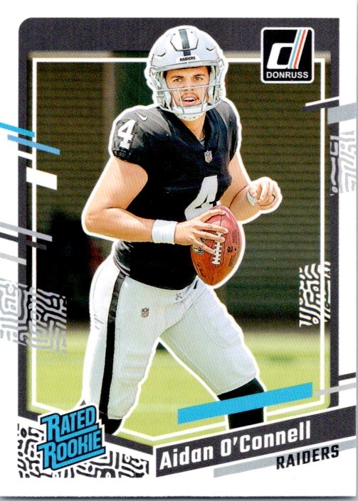 2023 Aidan O'Connell Rookie Panini Donruss Football #360 Las Vegas Raiders