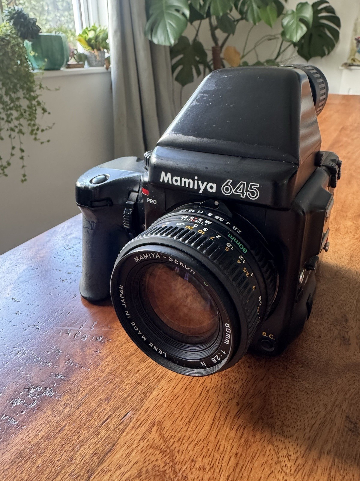 Mamiya M645 Medium Format Camera