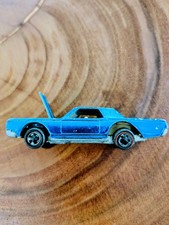 Hot Wheels Redline Custom Continental Mark III 1968 Blue White Int. Made In USA