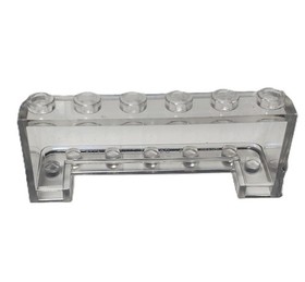 Lego Part 4176 30607 35336 Windscreen 2x6x2 Translucent Clear
