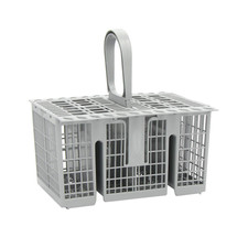 Replacement Cutlery Basket for Hotpoint Dishwasher Grey with Handle 225mm