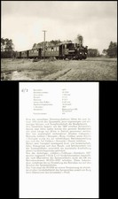 DDR Sammelkarte Dampflokomotive 99 Schmalspurbahn im Spreewald 1970