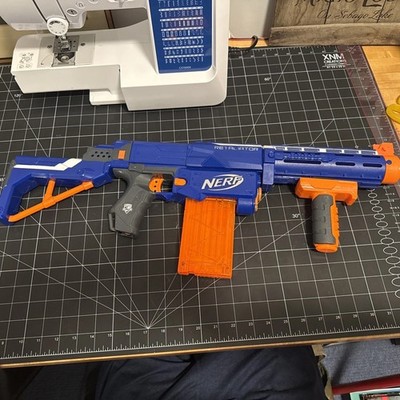 Nerf N-Strike Elite Retaliator Blaster With All Attachments, No