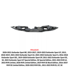 Engine Splash Shield 2011-2022 Mitsubishi Outlander Sport Front Lower Engine Splash Shield 2011-2022 Mitsubishi Outlander Sport Front Lower