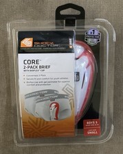 Shock Doctor Core 2-Pack Brief with Bioflex Cup Boys, Small 22-24 Free Shipping
