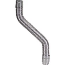 (1)-Selkirk 4 In. Expandable Flexible Appliance Gas Vent Connector 4EFC-3S