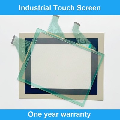 Touch Screen Panel Glass for NT631C-ST141-V1 NT631C-ST141-V2 with Overlay Film *