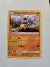 Cubone 7/12 McDonald's 2018 Set Holo NM Pokemon Card English