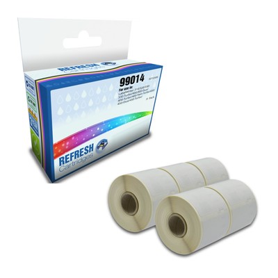 Refresh Patronen 5 x 99014 54x101mnm Adressetiketten Rollen für Dymo Drucker