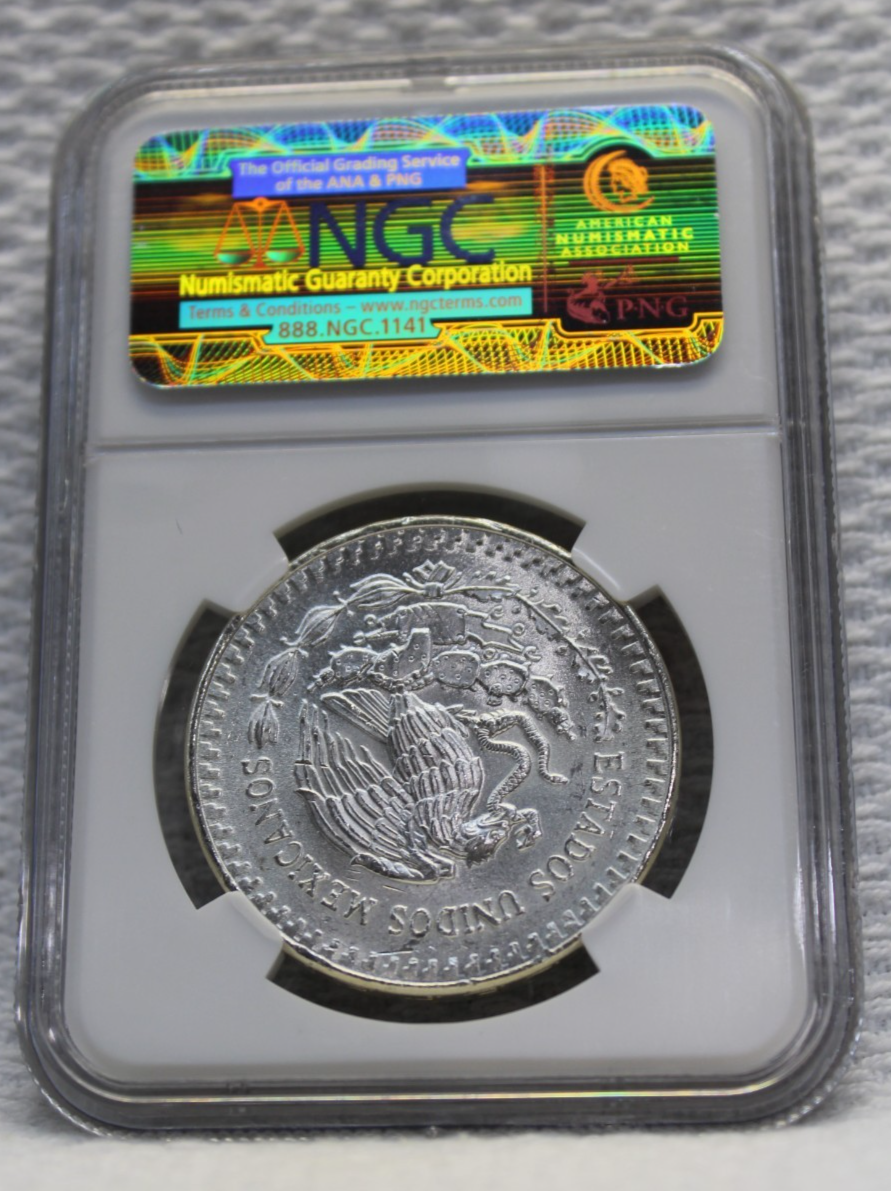 1982 Silver Mexico Libertad 1 Onza MS65 NGC Certified | eBay