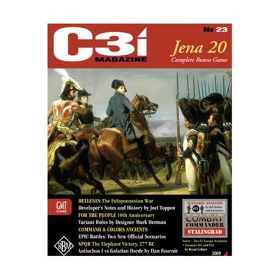 GMT C3i Mag  #23 ''Jena 20, What's in a Name?, Pursuit of Glory, Kutuzov Mag VG+