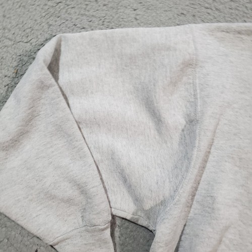 Vintage Harvard University Sweatshirt Adult XL Gray Cropped CrewPullover 90s - Picture 14 of 22