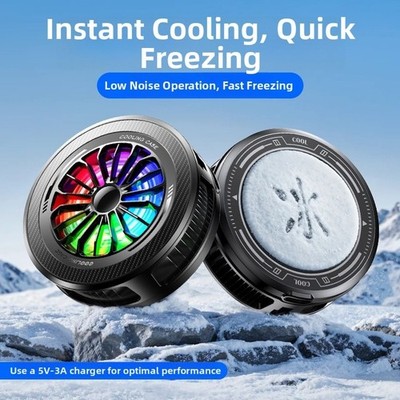 Leichter 55g Handykühler 15W Halbleiter Eiskühlung für Gaming Einsatz