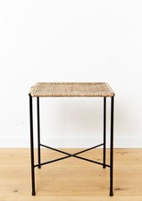 Hocker/Blumenbank im Stile von Carl Auböck von Drahtwerke Erlau