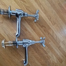 Bristan 1901 Bathroom Basin Sink Pillar Taps Chrome Traditional N 1/2 C CD