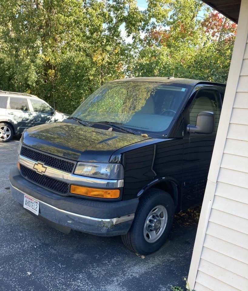 (LOCAL PICKUP ONLY) Quarter Glass Forward Stationary Fits 96-24 EXPRESS 2500 VAN Foto 3 de 4