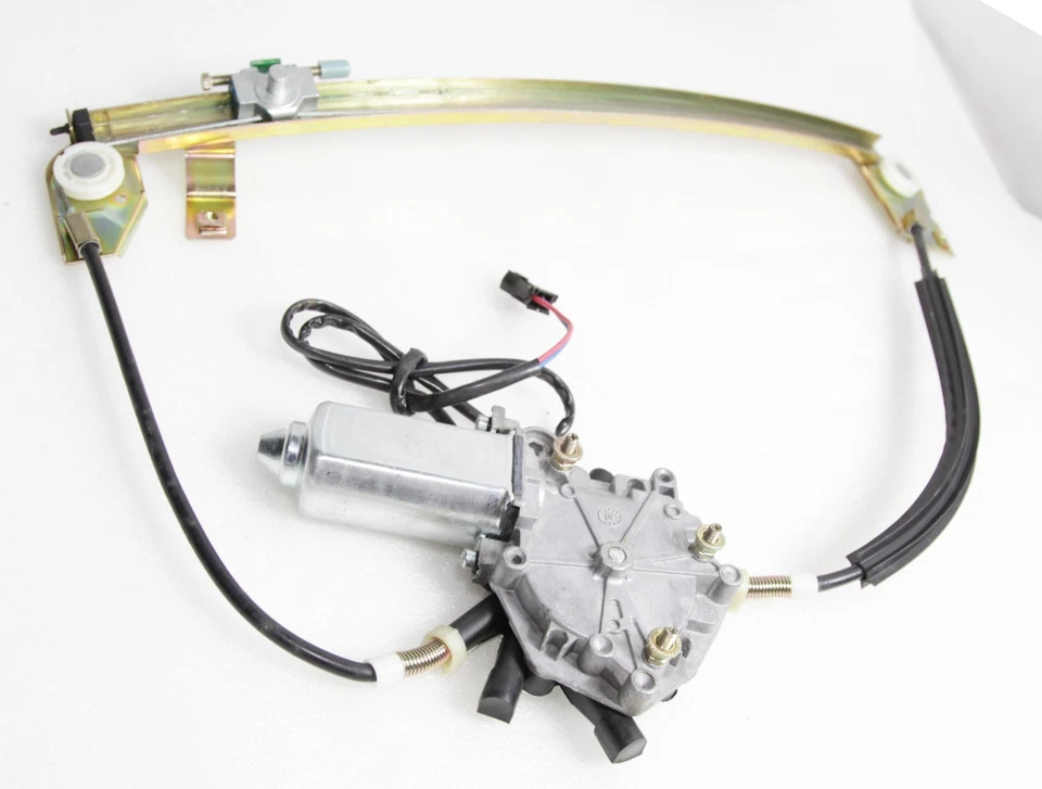 Regulador de ventana eléctrica con motor de 5 pines para Audi 100 200 5000 V8 Quattro delantero derecho Foto 4 de 4