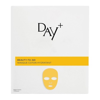 Dayplus BEAUTY TO GO   Moisturizing Cotton Mask 3ct 11072820 Fast Ship 