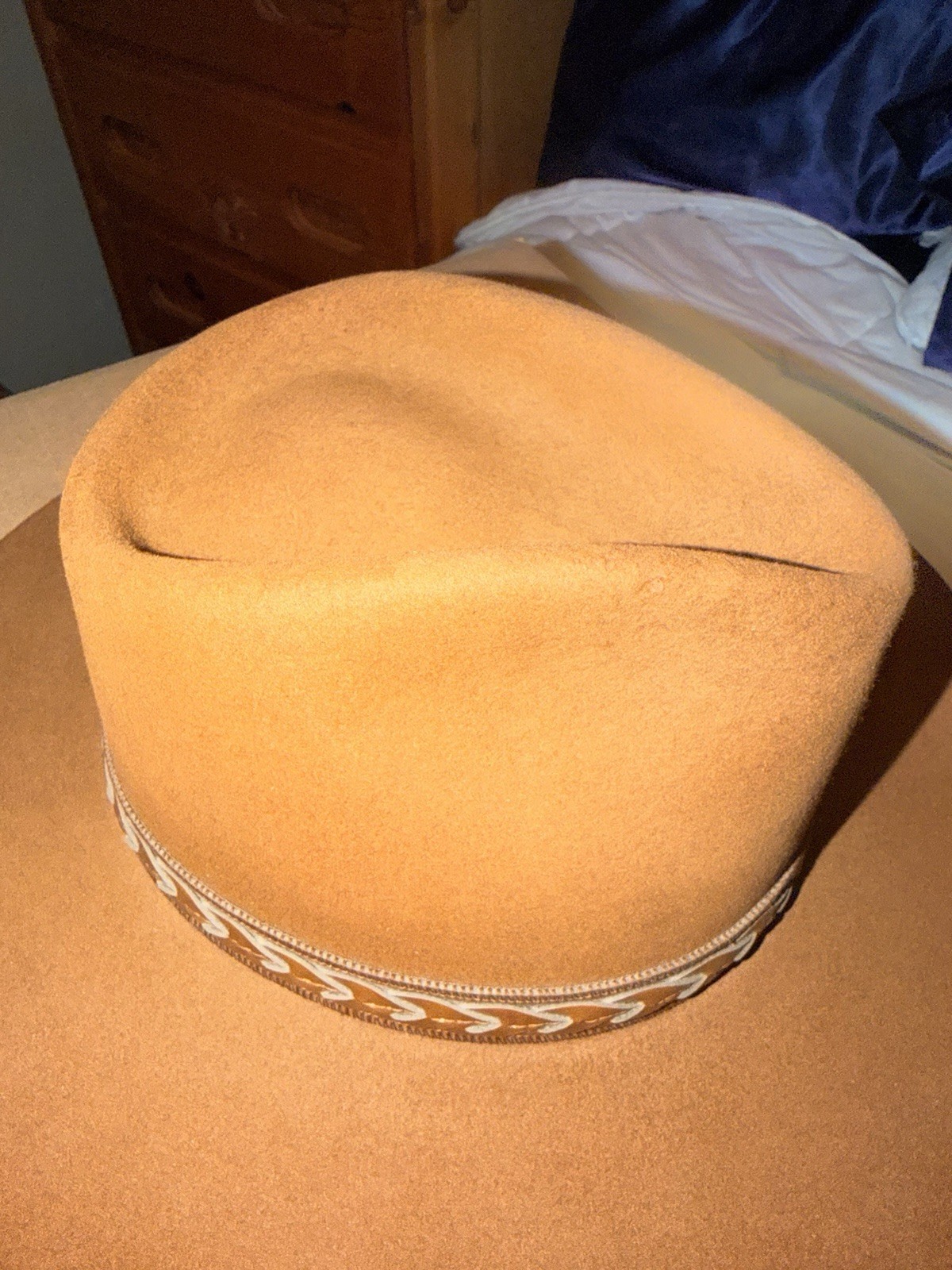 Rare Vintage Early 1980s Resistol "Ramrod" Cowboy Hat - Stagecoach 7 1/2 image 4