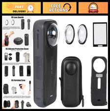 Camera Protective Accessories Kit for Insta360 X5 - Lens Guard, Silicone Cover,