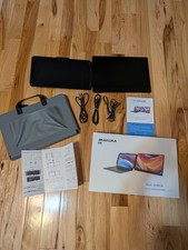 Laptop Screen Extender - 14'' Portable Monitor Plug  Play, 1080P FHD Gig Work