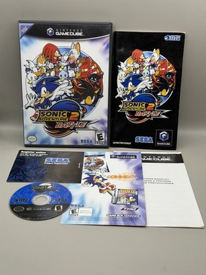 Sonic Adventure 2 Battle (Nintendo GameCube, 2004) Complete w/Reg Card - Clean!