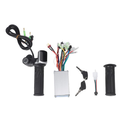 24V 36V 48V Compatible Brushless Controller with LCD Throttle Handlebar