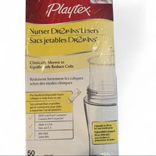 Playtex Baby Drop-Ins Liners - Pack of 50 NEW Sealed