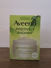 Aveeno Positively Radiant Gel Moisturizer - All Skin Types 1.7oz/48g 